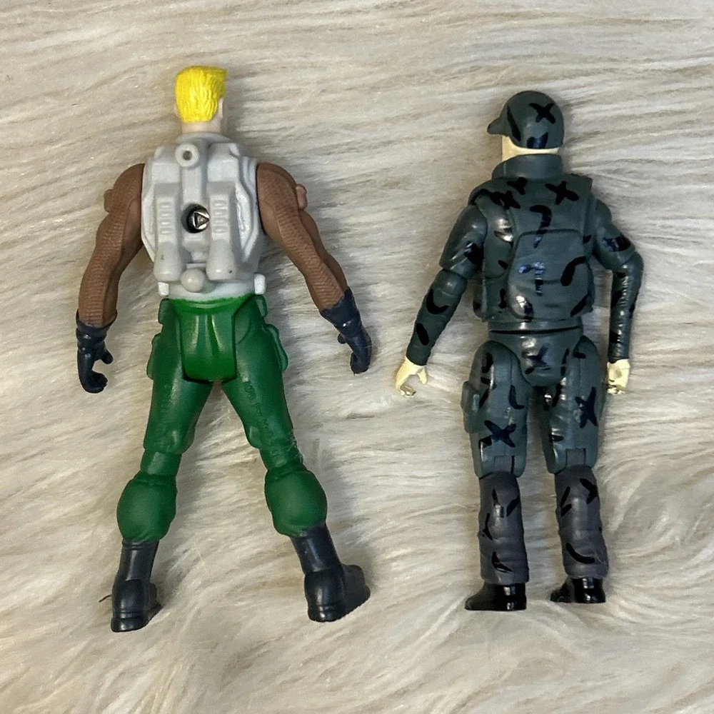 1:18 Blue Box Toys Elite Force Military Action Figures Chap Mei Corps GI Joe Mix